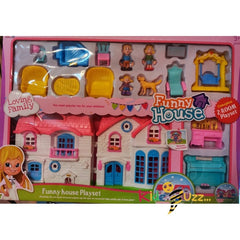 Toy Doll House - Funny House Playset