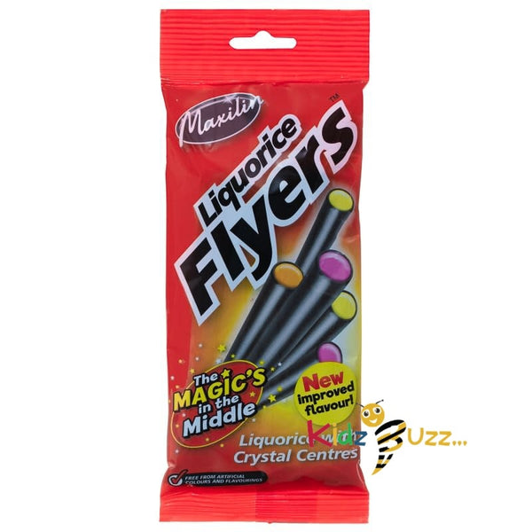 Maxilin Liquorice Flyers 75g X 5