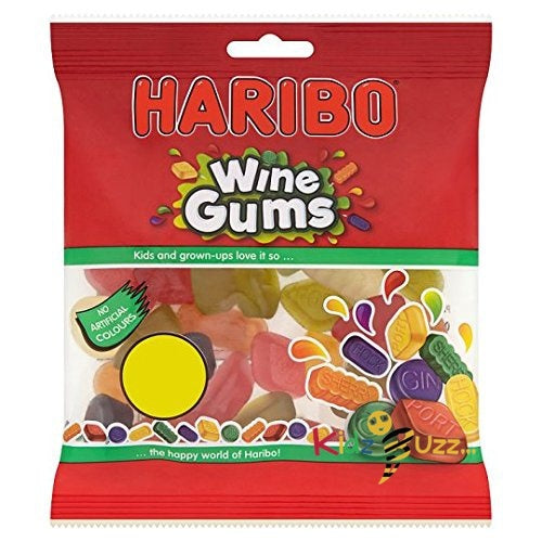 Haribo Wine Gums Pouch 1×12 160g