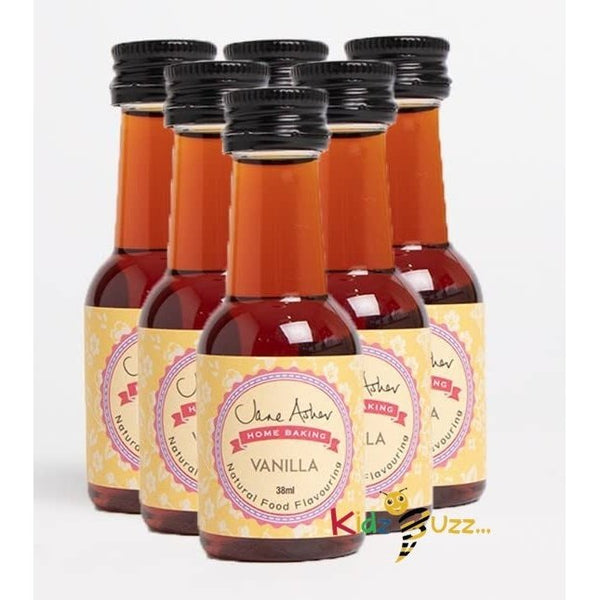 Vanilla Natural Food Flavouring 6 x 38ml Bottle Special For Easter Tasty And Twisty Treat Gift Hamper