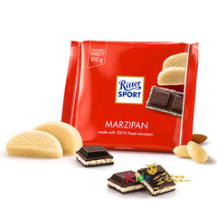 Ritter Sport Marzipan Dark Chocolate 100g