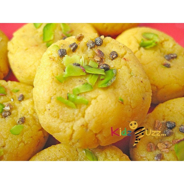 Indian Traditional Sweet Food Yellow Peda 2.5kg