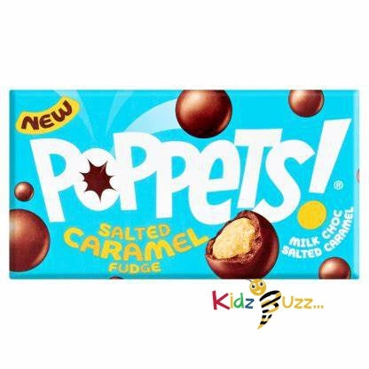 Poppets Salted Caramel Fudge 40g X 36