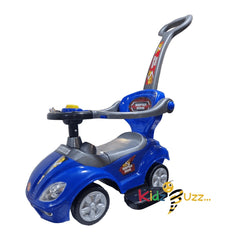 Super Ride Car Push Along Car with Handle