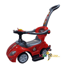 Super Ride Car Push Along Car with Handle