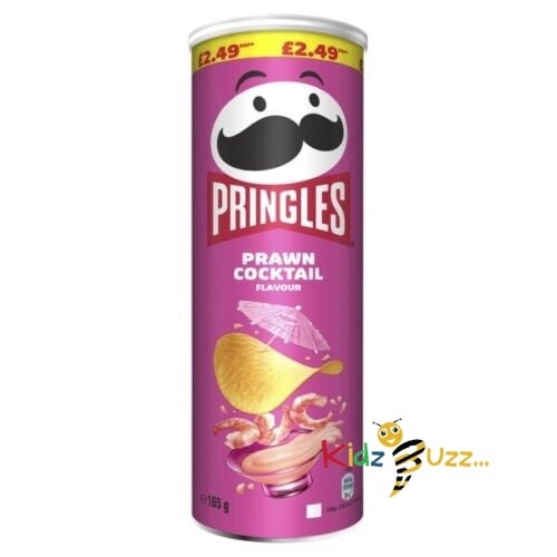 Pringles Prawn Cocktail Flavour Crisps 165gX6