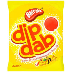 Barratt's: Strawberry Dip Dab 23g Delicious Special For Easter Tasty And Twisty Treat Gift Hamper,Christmas,Birthday,Easter Gift