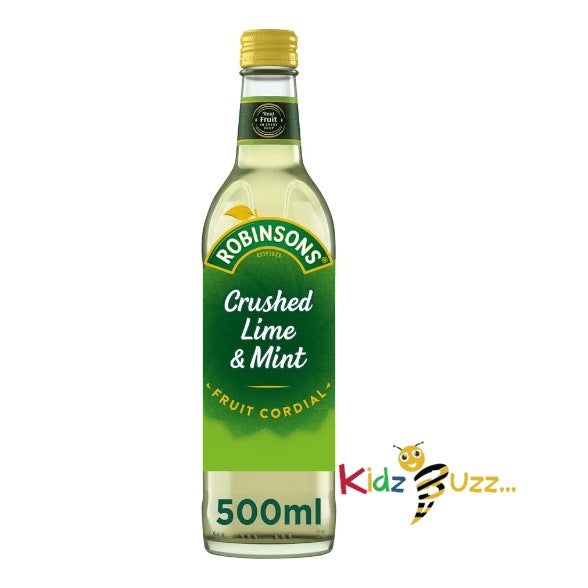Robinsons Crushed Lime & Mint Fruit Cordial 500ml - kidzbuzzz