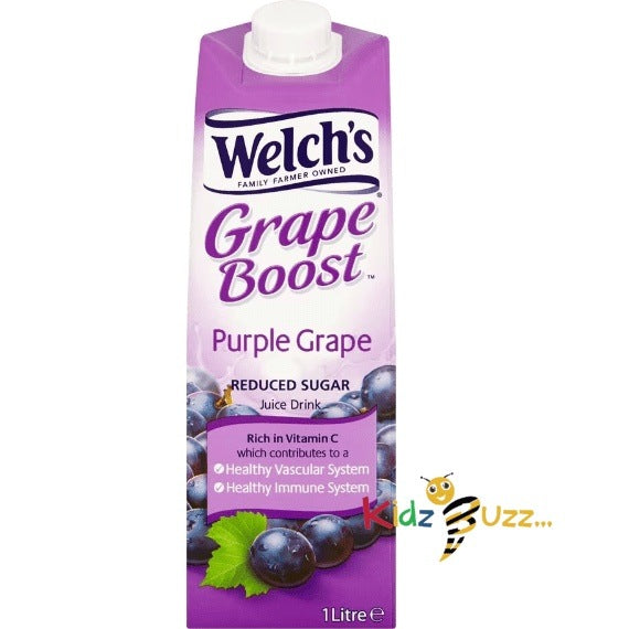 Welch's Light Purple Grape Juice Drink 1 Litre x12