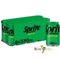 Sprite Zero Cans 8 x 330 ML - kidzbuzzz