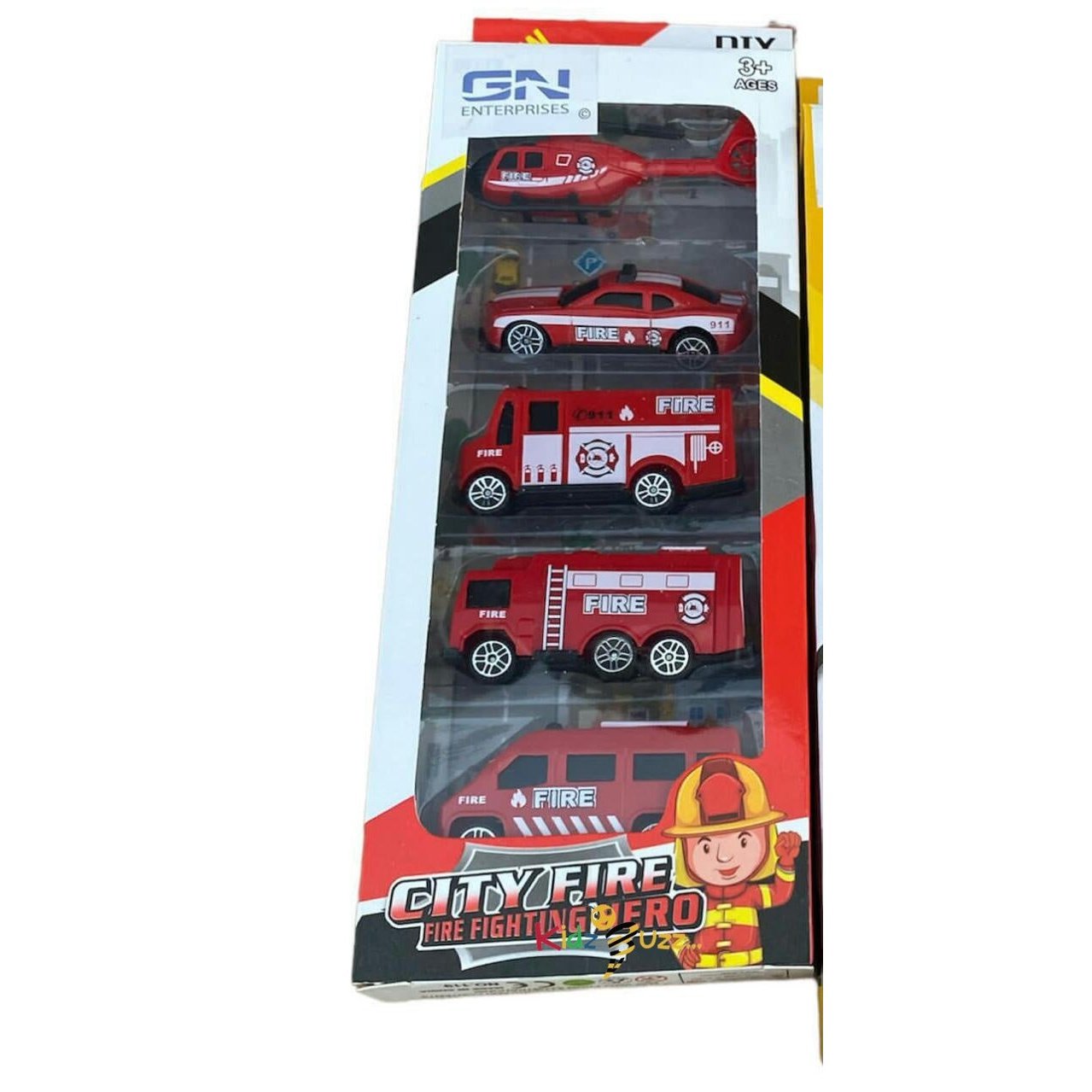 City Fire Car | kidzbuzzz