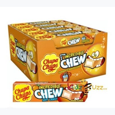 Chupa Chups Lollipops - Orange - Pack of 40