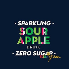 Candy Can Sparkling Sour Apple Soda Pack of 12