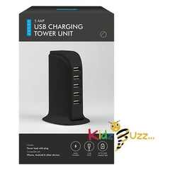 Mains Powered USB Charger Tower