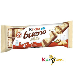 Kinder Bueno White Chocolate Bars, 40 g Pack of 30