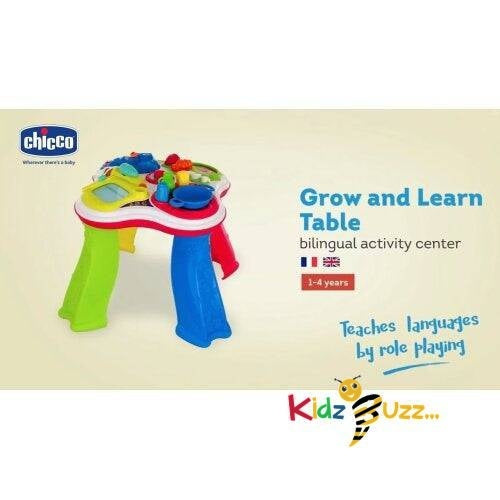 CHICCO TABLE MY FIRST ACTIVITY GROW AND LEARN 1-4 YEARS