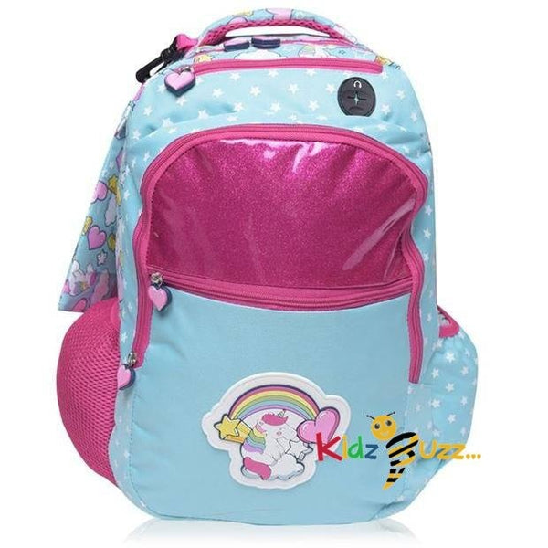 Star Graph Unicorn School Bag With pencil Case