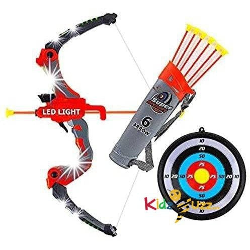 Bow and Arrow Archery Set w/LED Lights