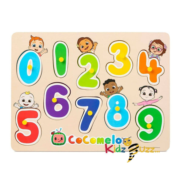 CoComelon Number Peg Board