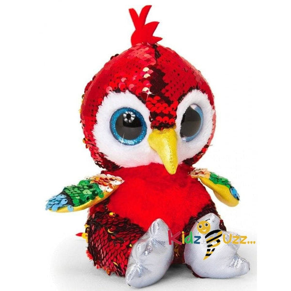 Keel Toys 20cm Glitter Motsu Parrot