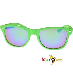 Unisex UV Coloured Wayfarer Sunglasses