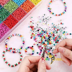 7500 Pcs Beads &150 Pcs Letter Beads Set