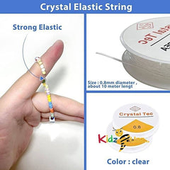 7500 Pcs Beads &150 Pcs Letter Beads Set