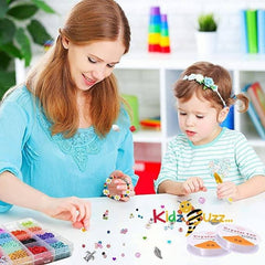 7500 Pcs Beads &150 Pcs Letter Beads Set