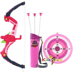 FutureShaper Children Outdoor Bow and Arrow Toys with Archery Shooting Game