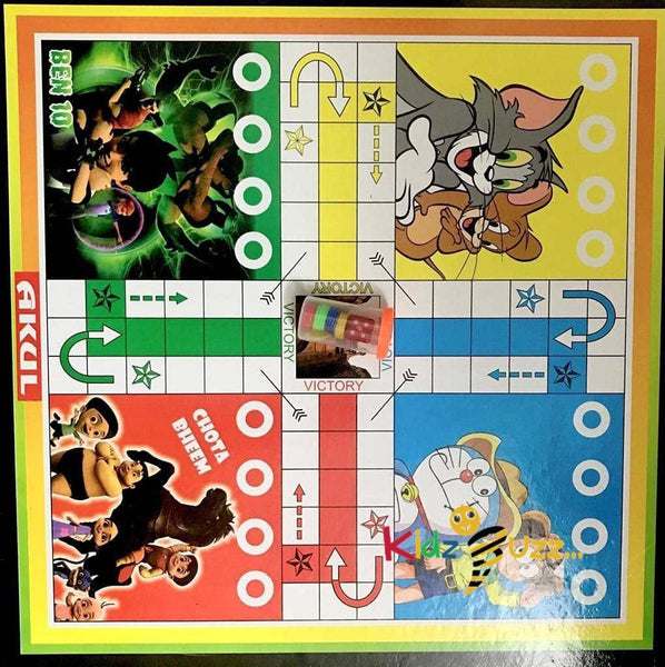 Ludo and Snake and Ladder Deluxe Board Game - Carboard 40x40 Cm
