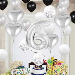 Sweet 6th Birthday Balloon
