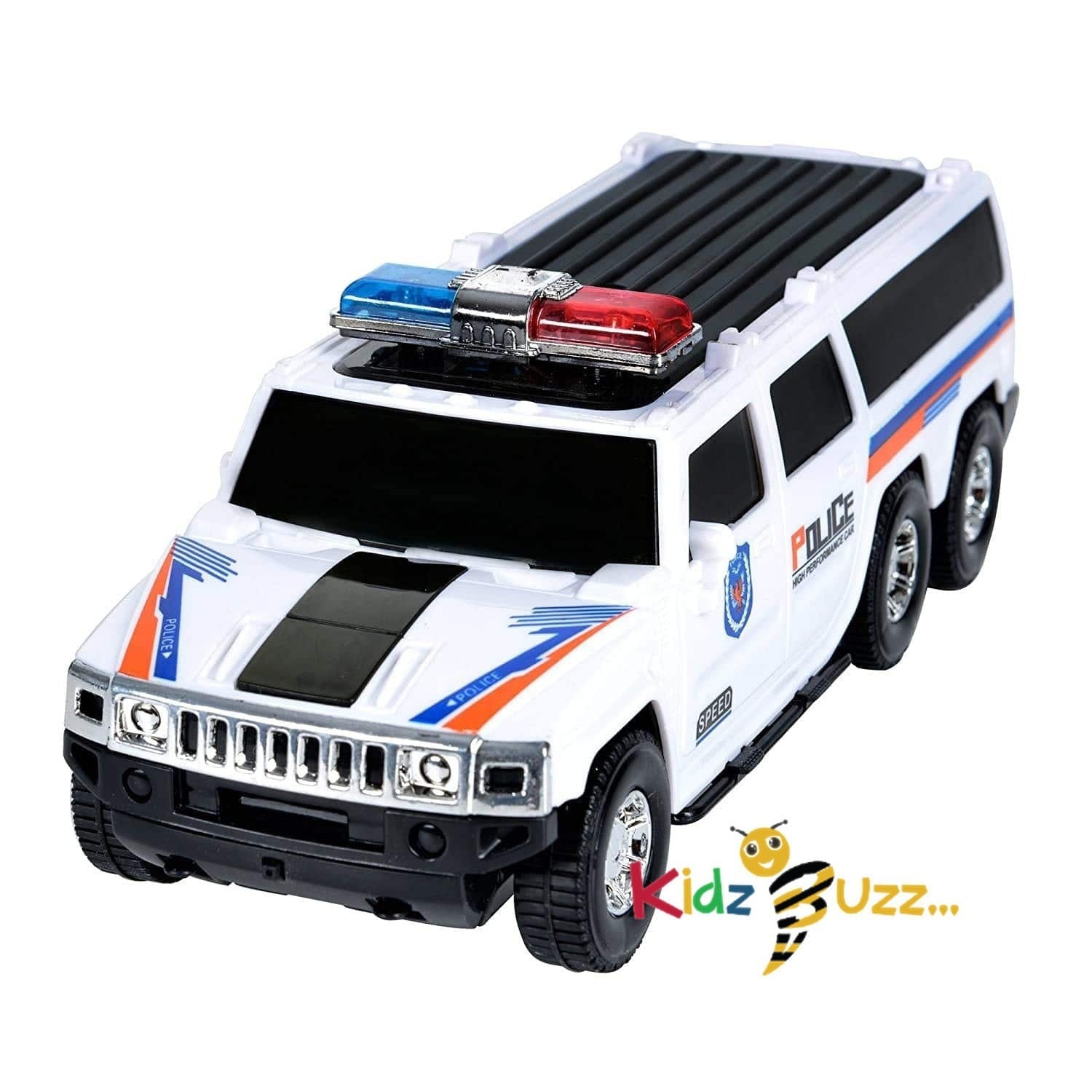 Police Car Toy 360 Degree Rotating | kidzbuzzz