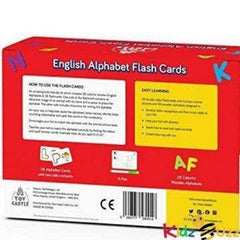 Toy Castle English Alphabet Flash Cards