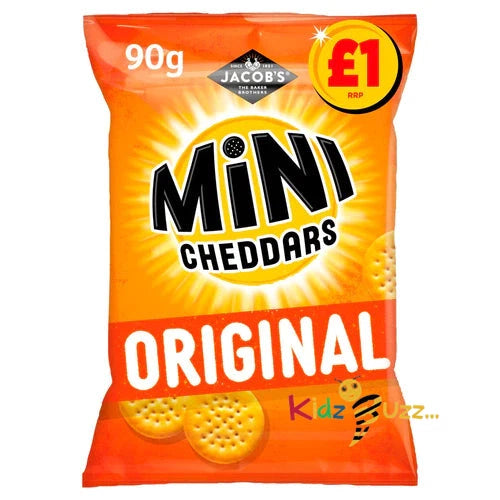 Jacob's Mini Cheddars Original 90g X15