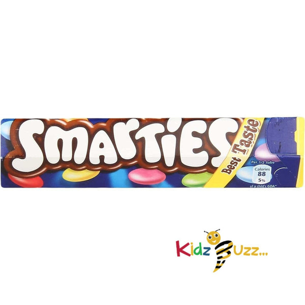 Nestlé Smarties Small Colourful Chocolate 4x38g Hexagon Reel
