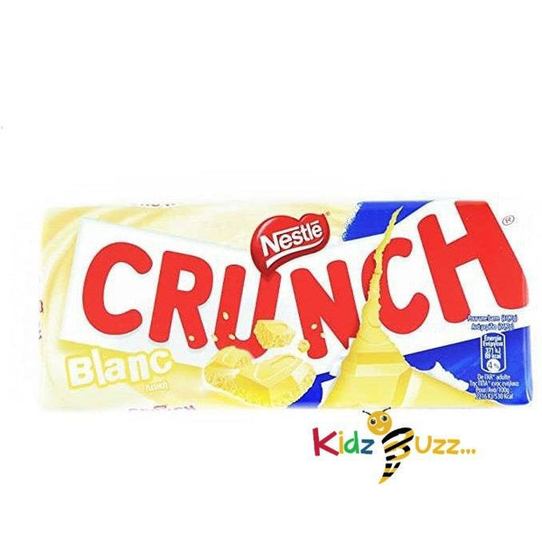 Crunch White Chocolate Original Chocolate BAR 100g