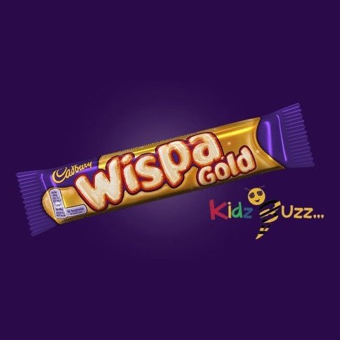 Cadbury Wispa Gold Chocolate Bar 36G x 48 Pack Bulk Buy)
