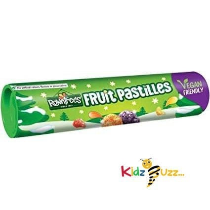 Rowntree's Fruit Pastilles Sweets Giant Tube, 115g x 3 | kidzbuzzz