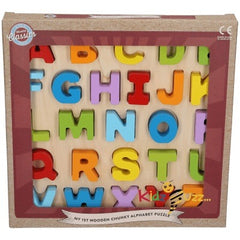 Chunky Wood Puzzle ABC Toy For Kids