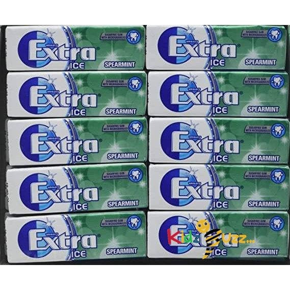 EXTRA SPEARMINT CHEWING GUM SUGAR FREE BOTTLE 60 PIECES